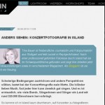 Gastbeitrag im Kwerfeldein-Fotografieblog über Konzertfotografie in Island