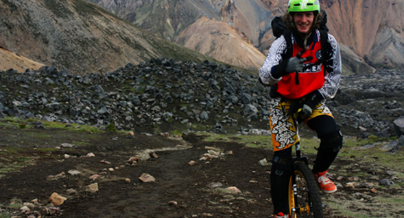 On unicycle through Iceland – Interview mit Einrad-Fahrer Florian Kaiser